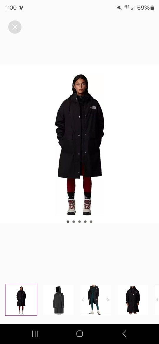  THE NORTH FACE Women's Reign On Parka Black