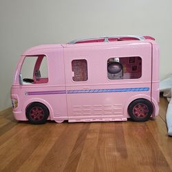 2016 Mattel BARBIE Dream Camper PINK RV Motorhome Van