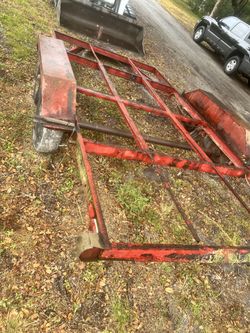 Double Axle Trailer 6x13