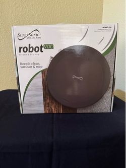 NEW: Supersonic Robot Vaccuum - Vaccuum and Dry Mop
