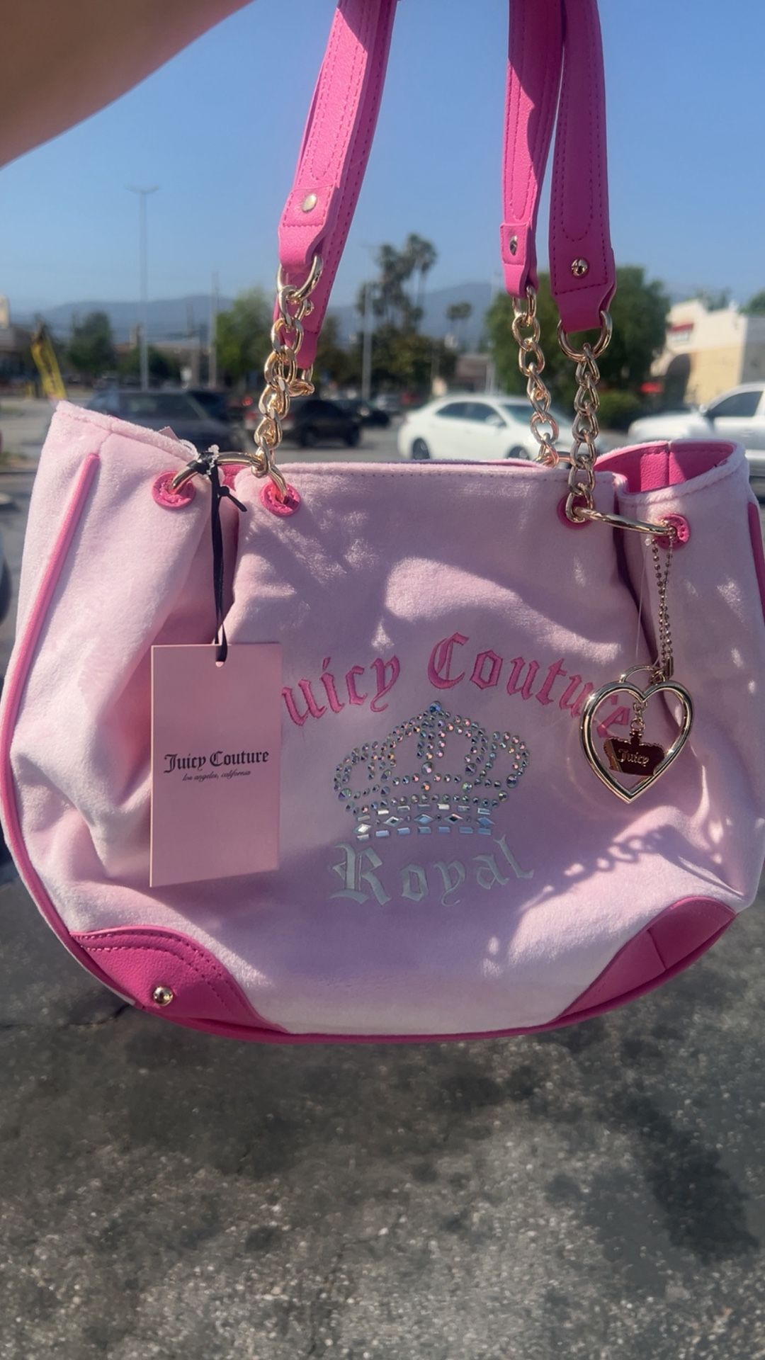 NEW Juicy Couture Kingdom Tote Bag (Light Pink)