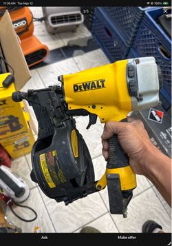 Dewalt pneumatic siding and fencing nailer