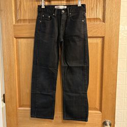 Vtg Levi's 550 Relaxed Fit Tapered Leg Jeans Women’s 10 Reg Black 25X25 Columbia