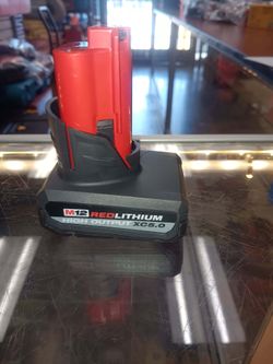 Milwaukee battery 5ah high output M12
