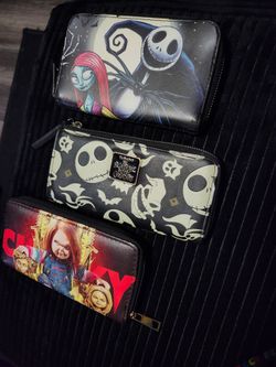 Horror halloween wallets