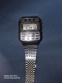 Casio calculator watch