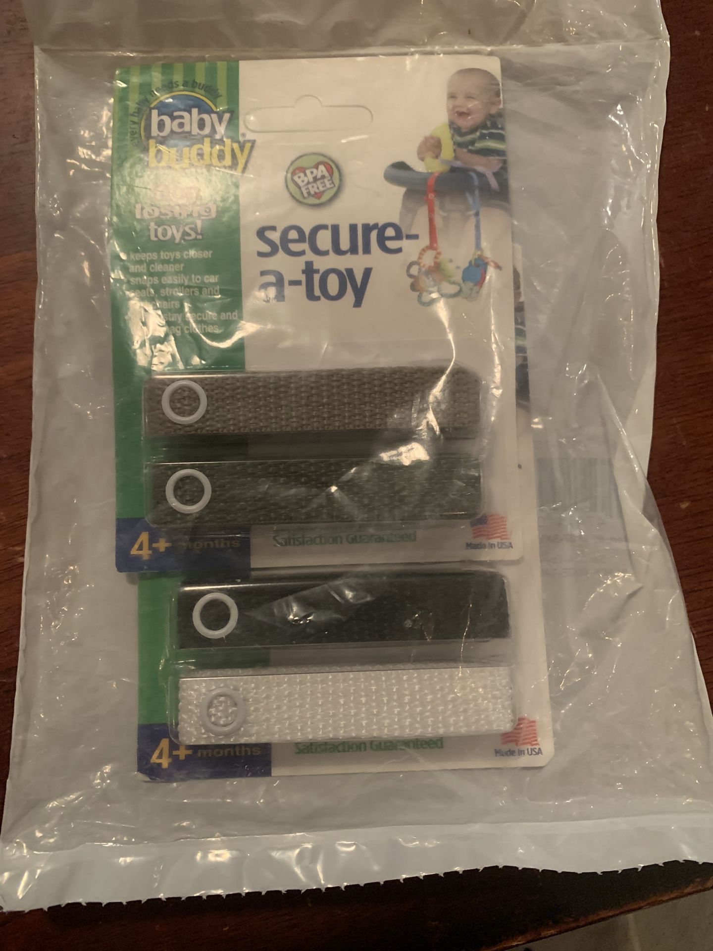 Baby Buddy Secure-A-Toy - Straps Toys