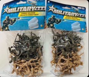 Military Combat Plastic Soldiers - 70 Figures - NEW - $5 for all