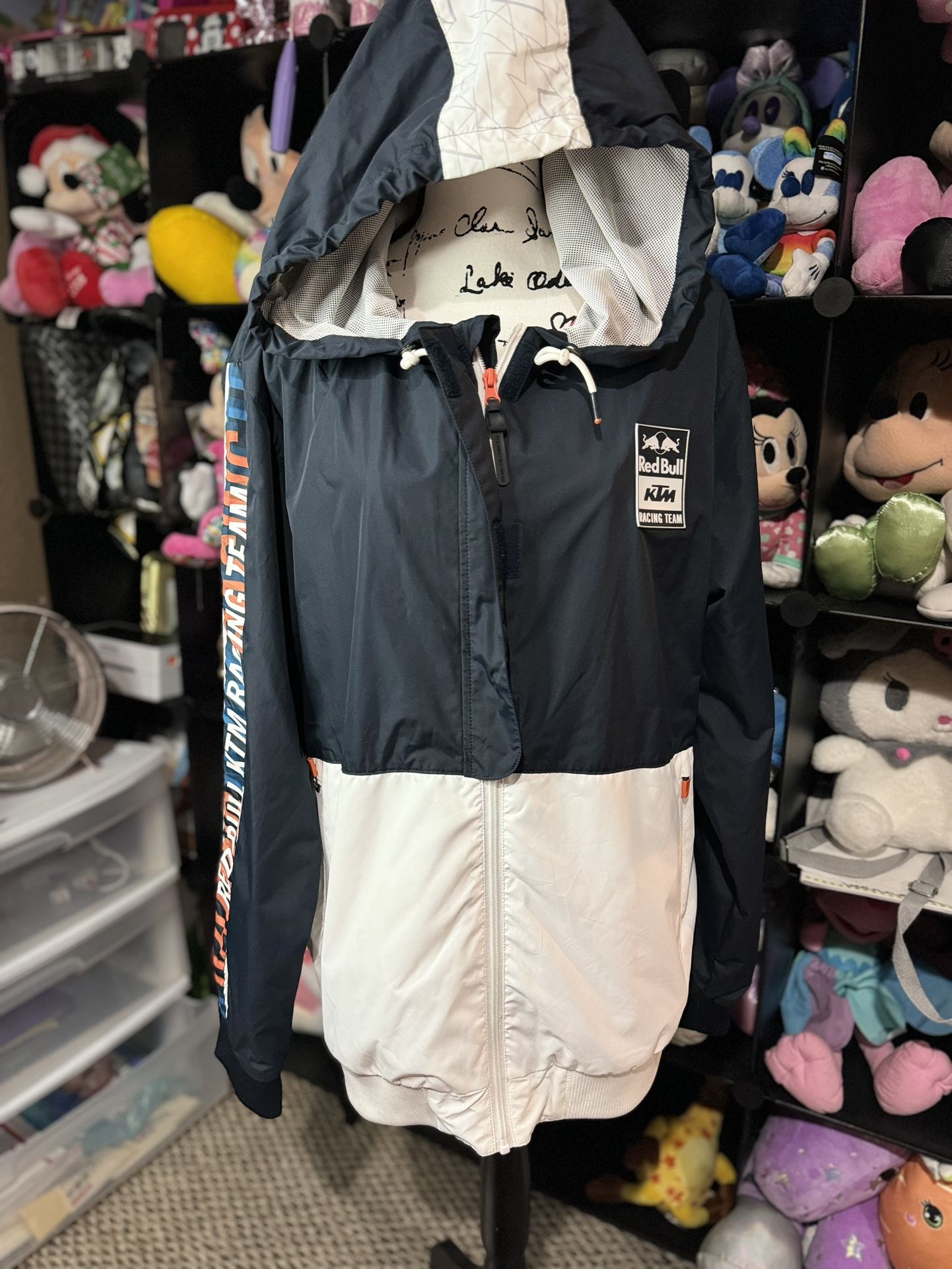 Racing team raincoat jacket
