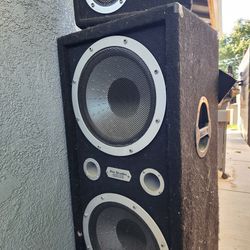 Dual 15 Inch Pro Studio Speakers (Set Of 2)