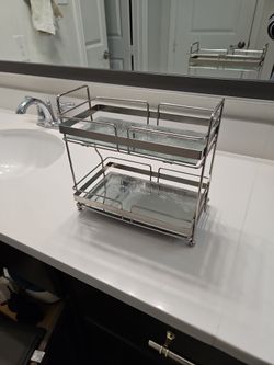 Rectangle Luxurious Makeup And Perfume Organizer 