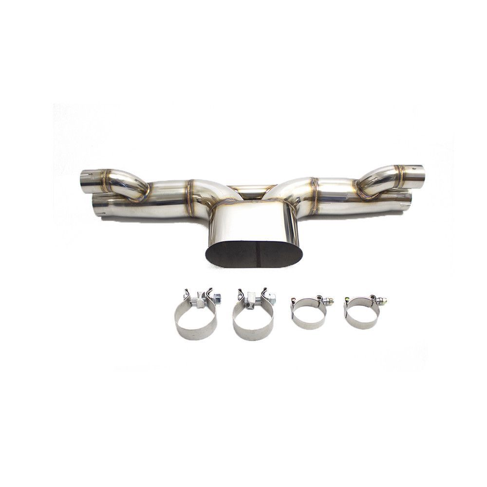 Rev9 FlowMaxx Stainless Exhaust Center Section Kit For Porsche 911 GT3 / GT3 RS / 911R (991.2) 2014-19