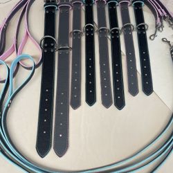 Handmade Leather Collars And Leashes