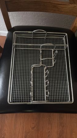 Stainless Steel Organizer (Forks, Knives & Spoons)