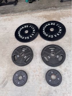 Weight plate sets 80lbs of weight