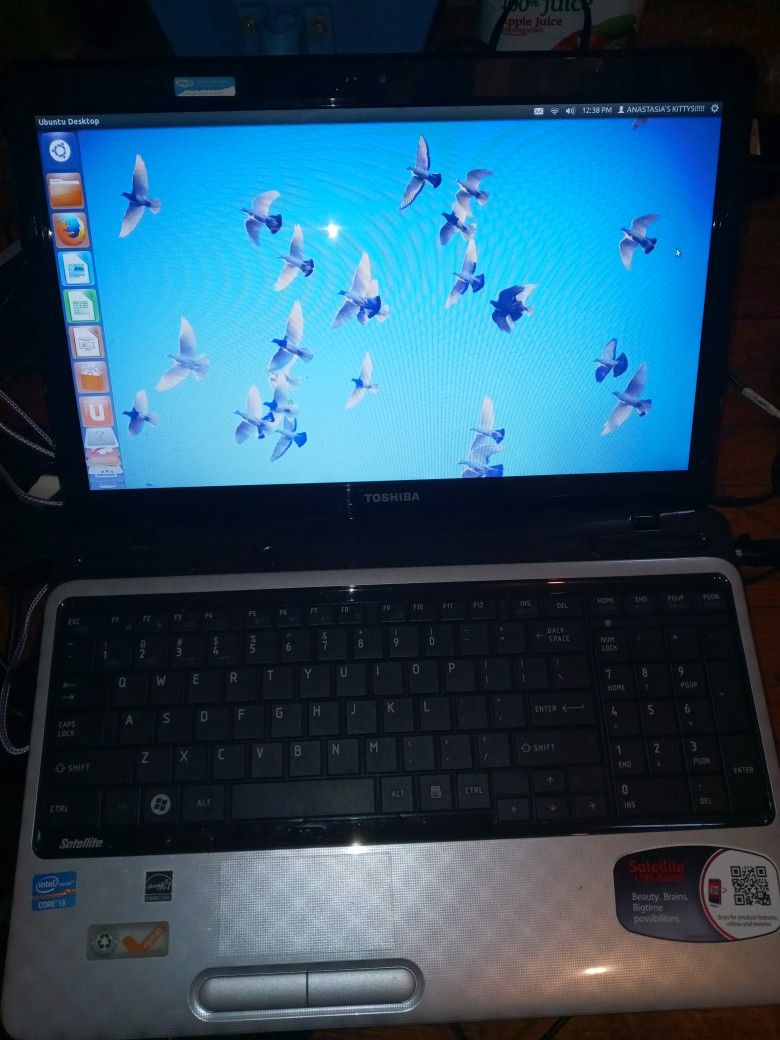 Toshiba i3 Laptop Has Ubuntu OS