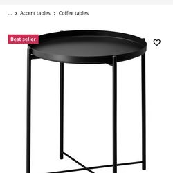 Metal tables
