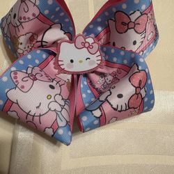 Pink Hello Kitty Bow