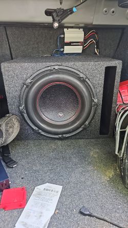 12 inch audiopipe sub 1500watts