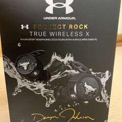 #52 Under Armour Project Rock True Wireless X In-car Sport Headphones