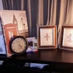 Saints Pictures & Accessories -$35 obo