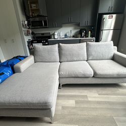 Free 2-Piece Sectional Couch