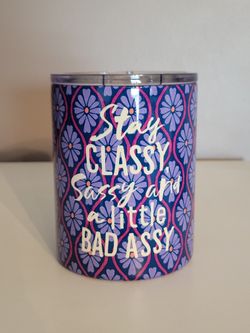 Funny/Decorative Metal Cup w/ Lid