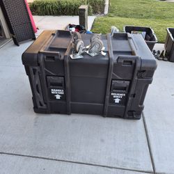 Mobile Hard Power Box With Casters