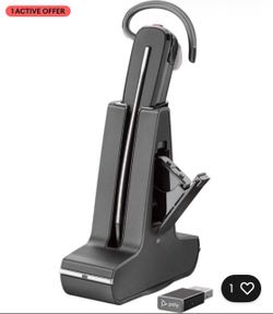 Poly Wireless Headset with Charging Base
