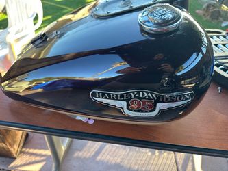 Harley Davidson Road King gas tank, pump $350