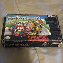 Super Mario Kart SNES CIB