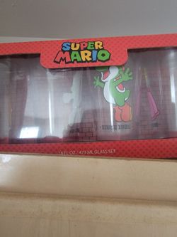 Rare Mario glasses brand new!!!