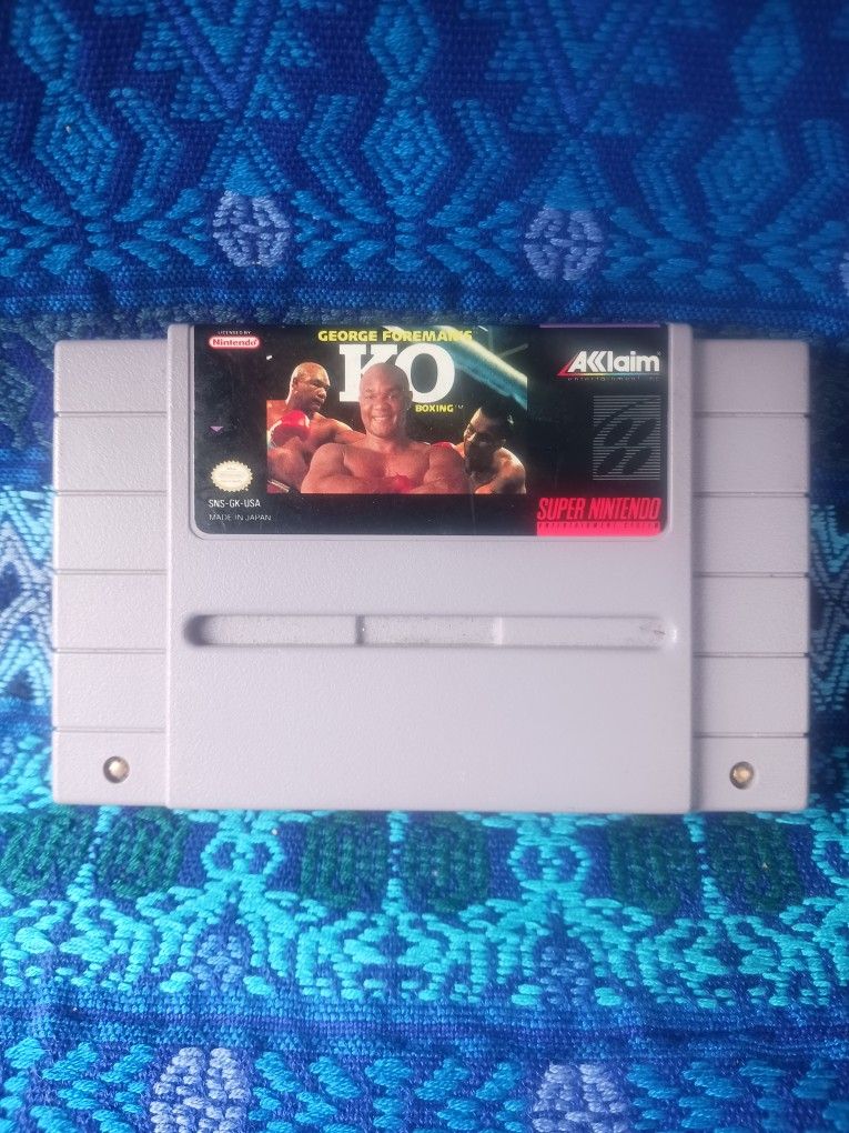 George Foreman's KO Boxing Game