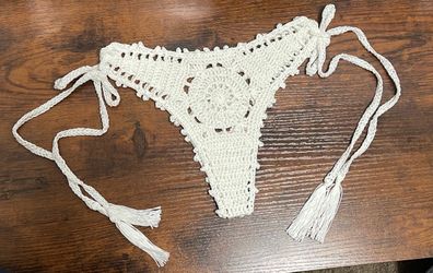 Crochet thong/panty