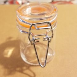 Homelike Style 1.7 oz Mini Glass Spice Bottles, Small Glass Jars with Airtight Lid and Leak Proof Rubber Gasket, 24 Pack

