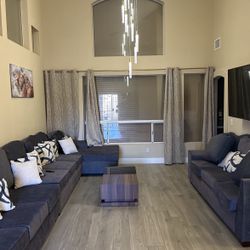 Coffee table and side tables