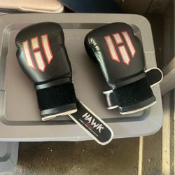 14.oz hawk sports boxing gloves