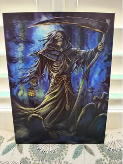 Grim Reaper - 12”x16” - 3D Poster