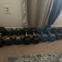 Dumbbells Entire Set For $350 