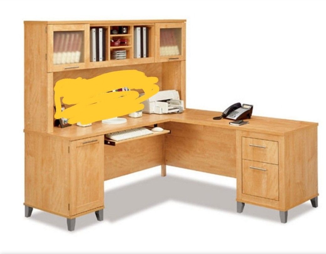 SL- Shaped Desk With Storage for Sale in Lynnwood, WA - OfferUp