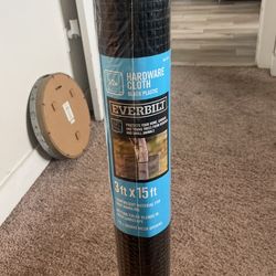 Hardware Cloth Black Plastic