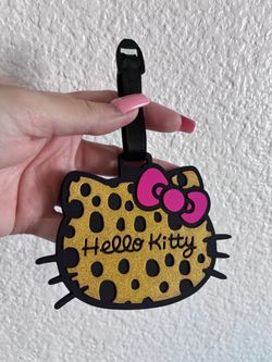 Hello kitty luggage me tags