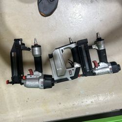Stapler, Brad nailer and finish nailer