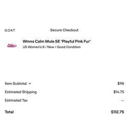 Women’s Calm Mule Nike