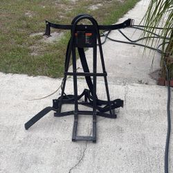 Golf Bag Holder For Back Of Golfcart