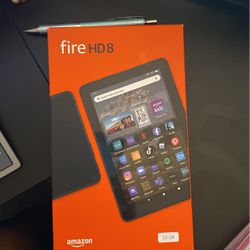New In The Box Fire HD Tablet 8 Inch