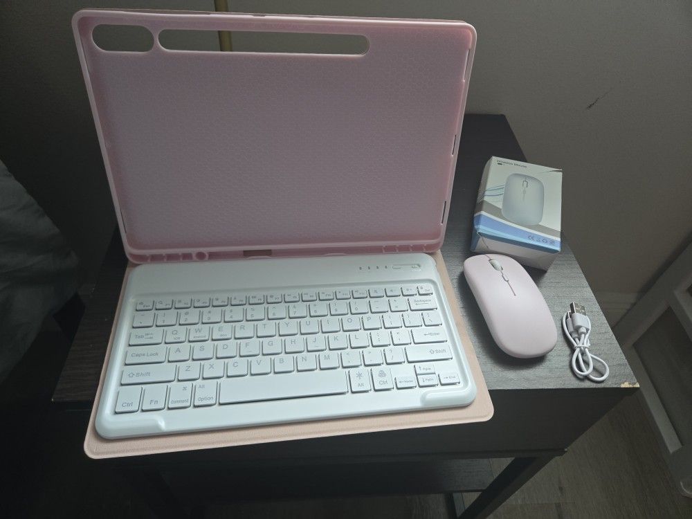 Case,  Keyboard And Mouse Pink 