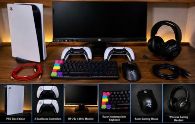 Whole gaming set up
