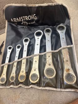 Armstrong ratcheting wrenches