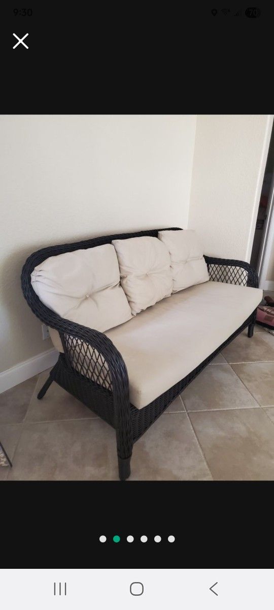 WICKER SOFA WATERPROOF
